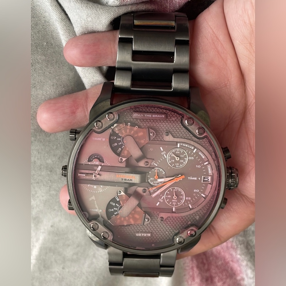 Diesel 3bar Gun metal watch